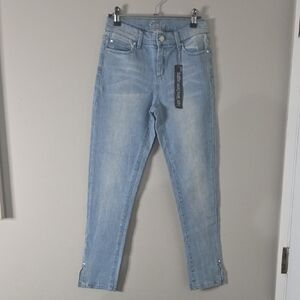 Cache Light Blue Super Skinny Denim Legging NWT